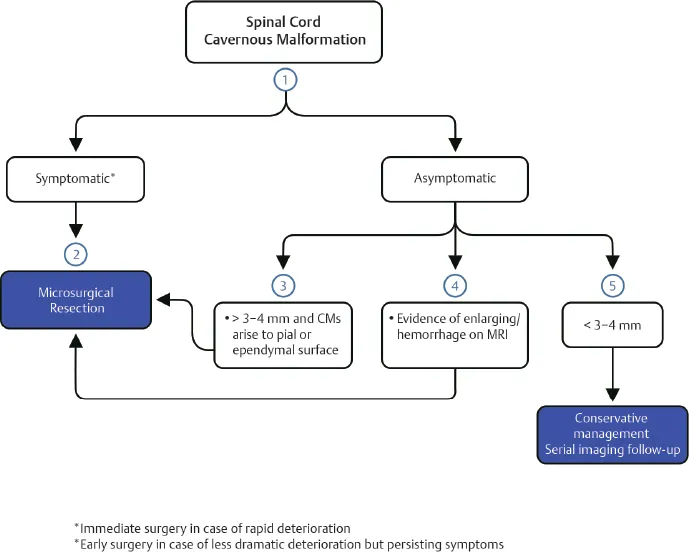 脊髓海绵状血管瘤是否需要手术？