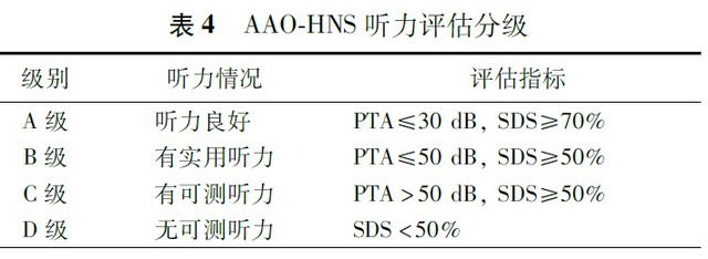 听神经瘤级别