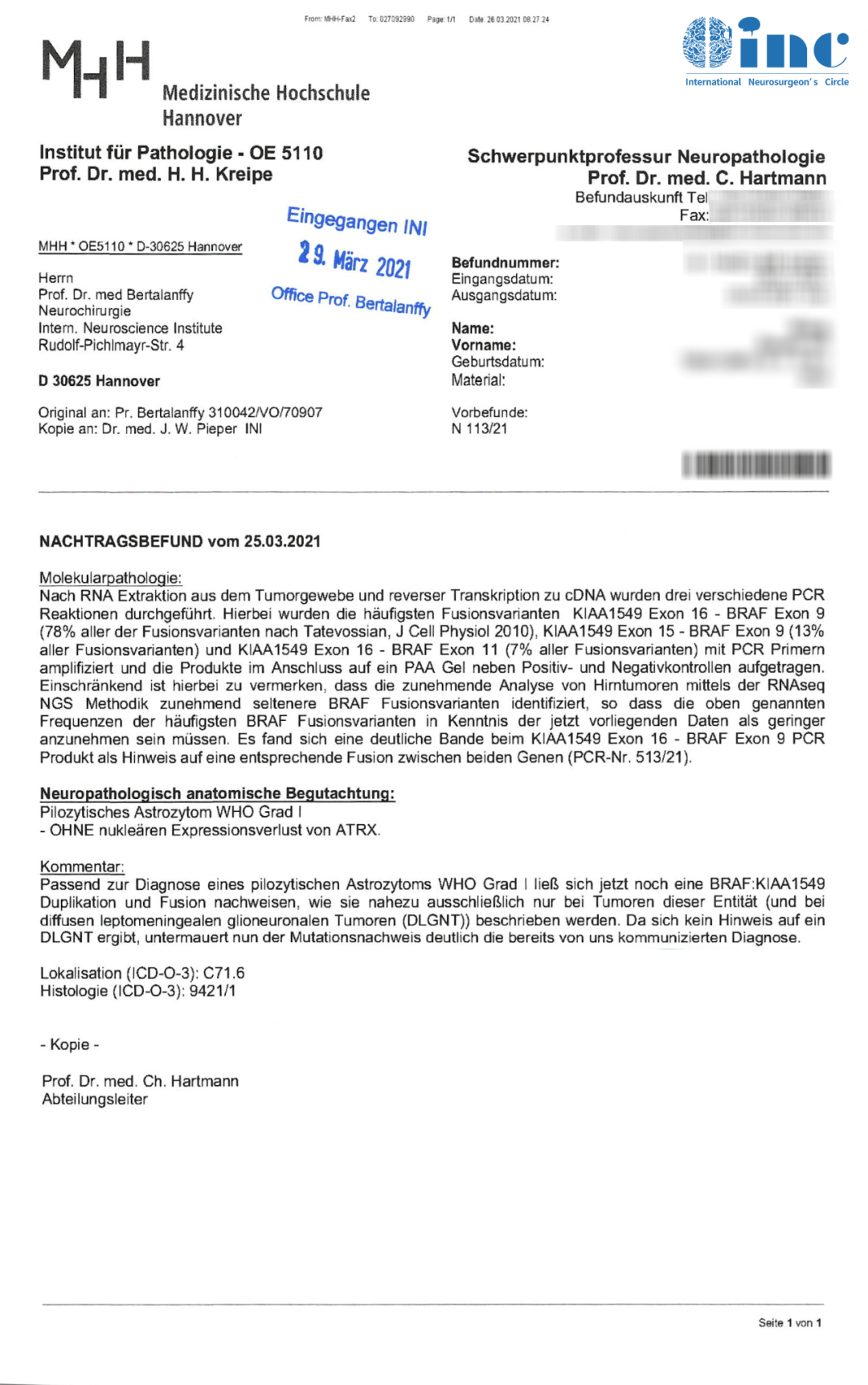 毛细胞型星形细胞瘤可以治愈吗