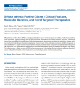 弥漫性桥脑胶质瘤:临床特征、分子遗传学和新的靶向治疗