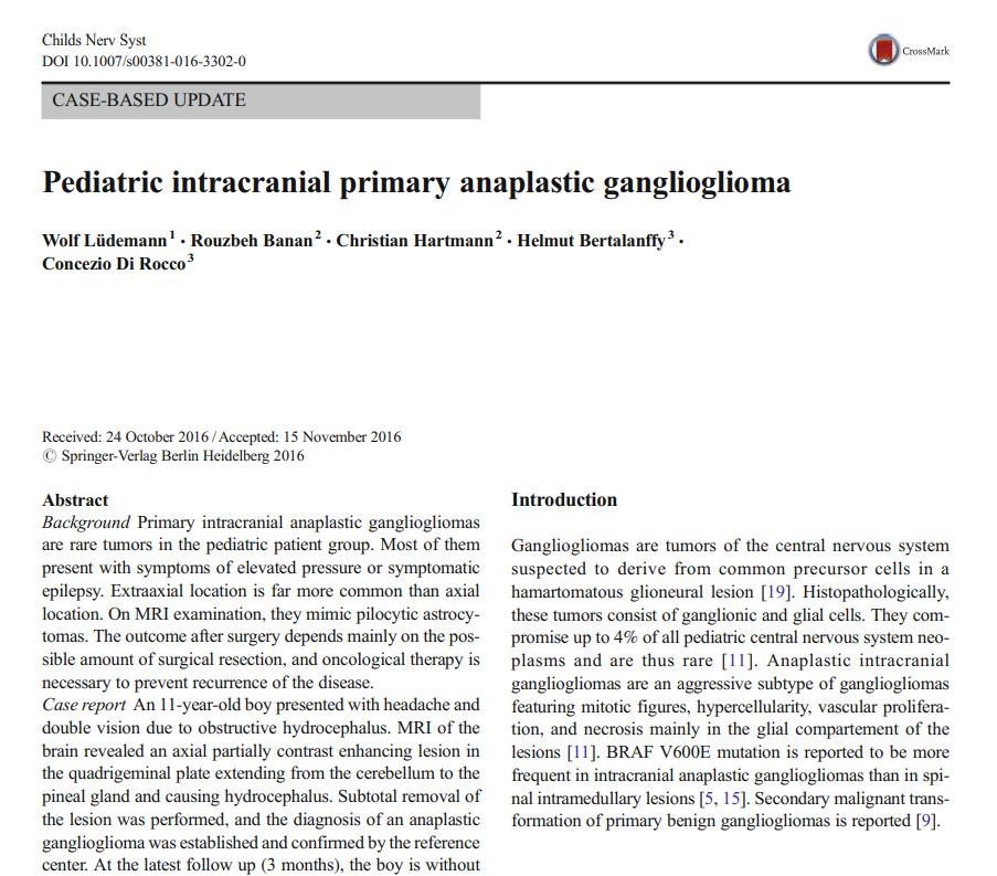 神经节<a href='/bingzhong/jiaozhiliu/' target='_blank'><u>胶质瘤</u></a>