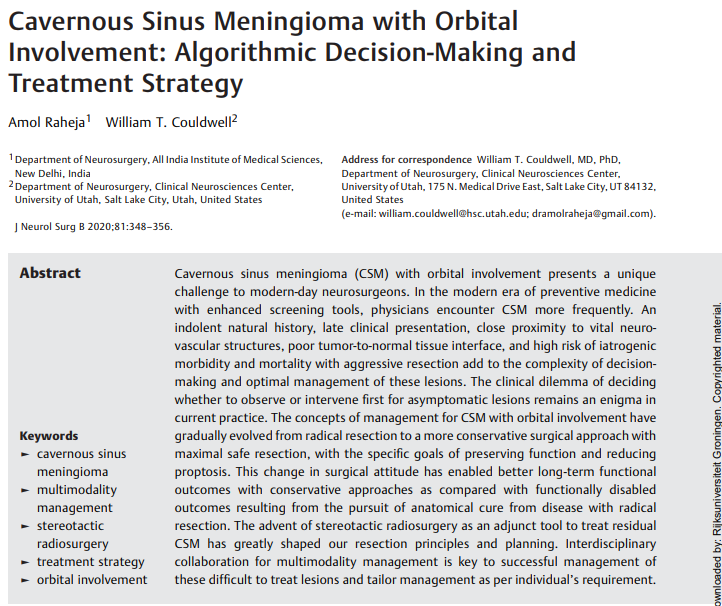 海绵窦<a href='/bingzhong/naomoliu/' target='_blank'><u>脑膜瘤</u></a>