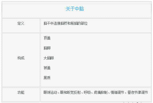 什么是中脑<a href='/bingzhong/jiaozhiliu/' target='_blank'><u>胶质瘤</u></a>
