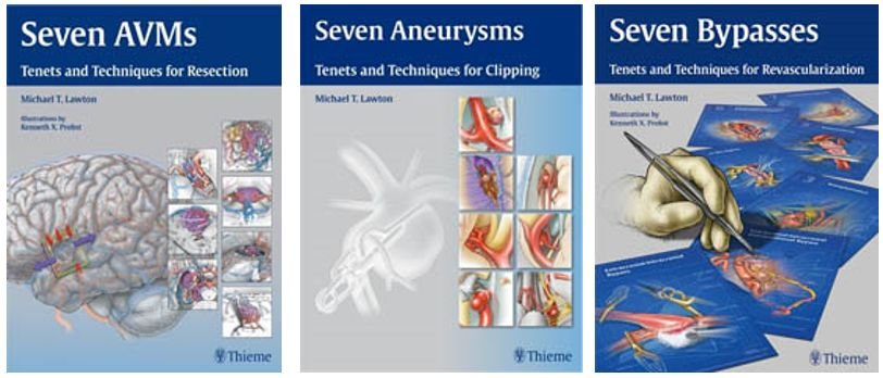 Lawton教授的三本世界脑血管病变手术治疗教科书级名著
