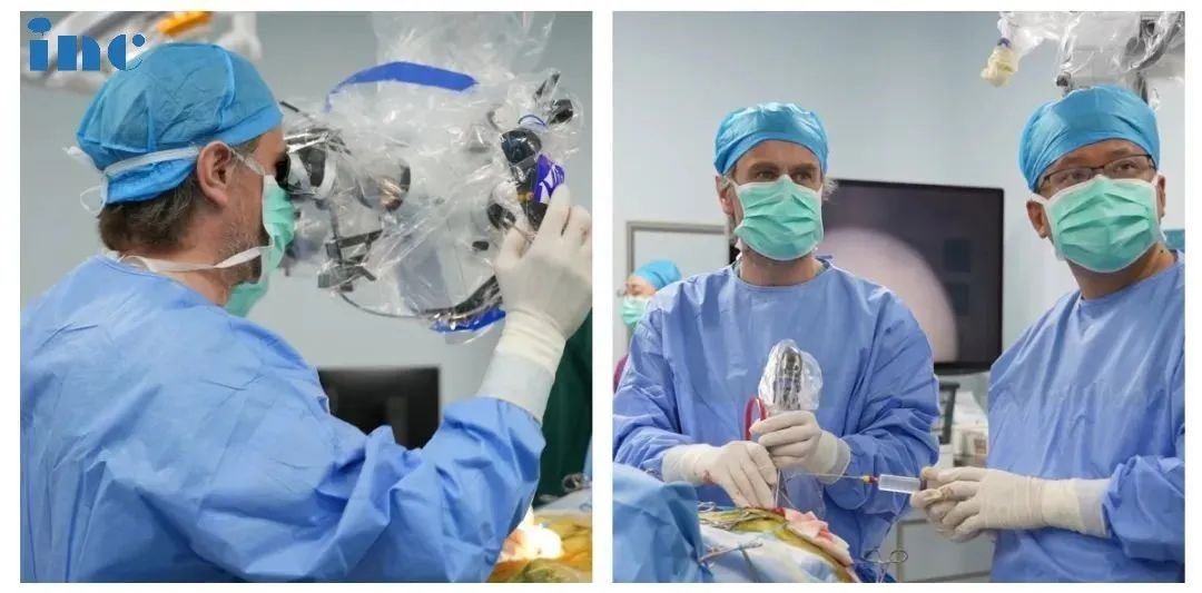 48岁巨大脊索瘤复发患者，“双镜联合”中国示范手术
