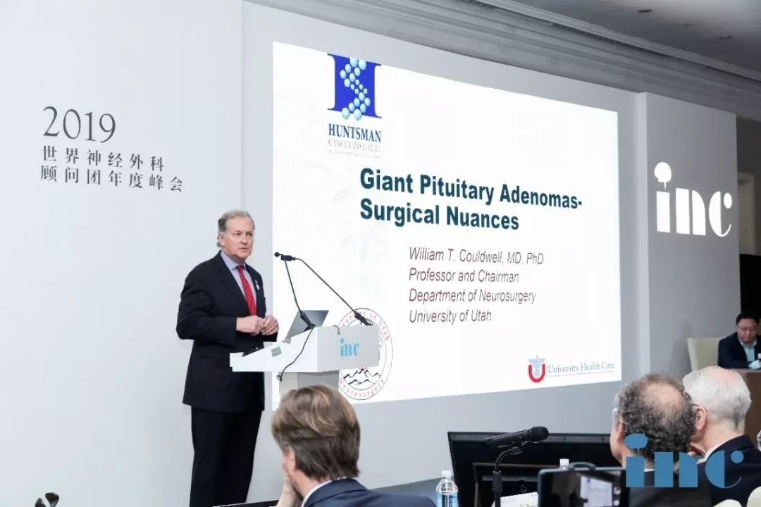 Couldwell教授演讲中展示的部分较大垂体瘤