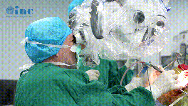 INC巴教授手术中