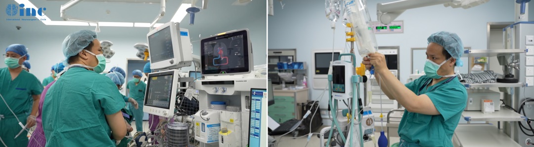 苏州大学附属四医院（苏州市独墅湖医院）手术团队麻醉医生李健主任准备术中用药