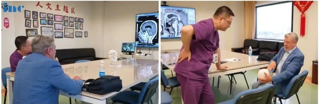 巴教授首都医科大学北京天坛医院学术交流精彩瞬间图片