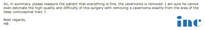 功能区海绵状血管瘤手术难度究竟有多大？