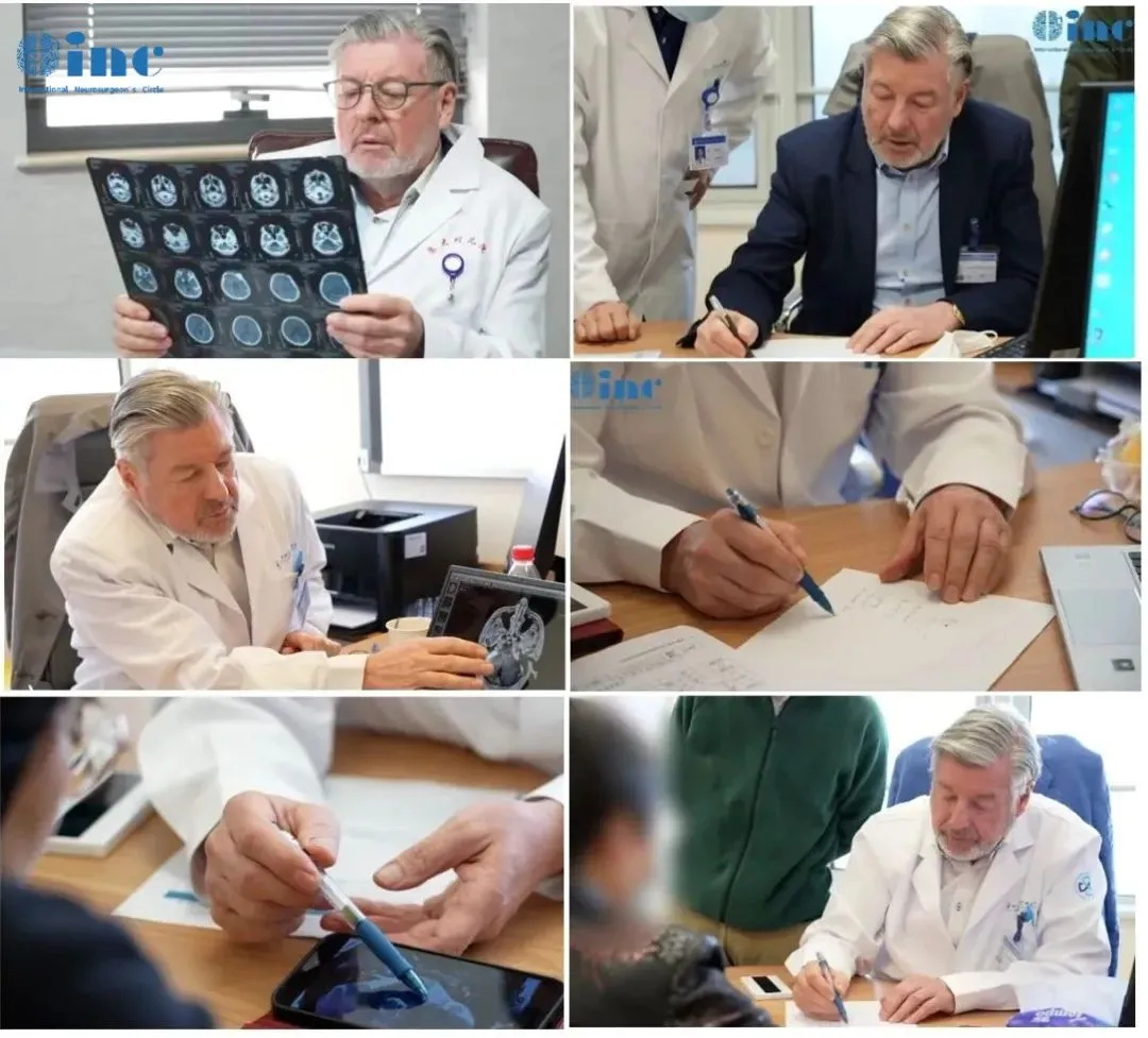 与神外教授面对面交流