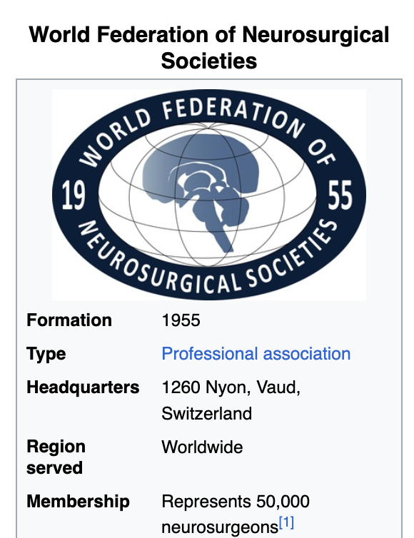 世界神经外科联合会（WFNS）