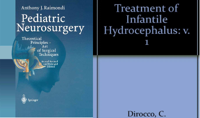 《Pediatric Neurosurgery》。1987年，Anthony J. Raimondi编写的《小儿神经外科学：理论原则与手术艺术》同样影响深远。同年，Di Rocco教授发表首部婴儿脑积水专著《Infantile Hydrocephalus》。