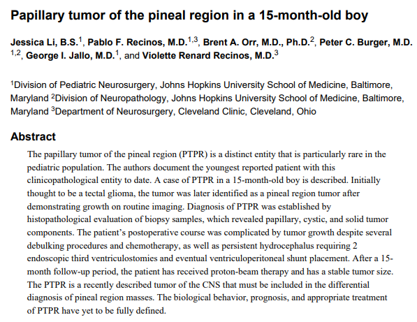 第三次减瘤手术前，肿瘤的囊性成分显著增加，导致脑干受压，促使再次手术。