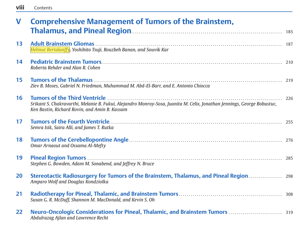 《Surgery of the Brainstem》（脑干手术）