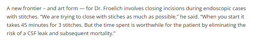 “这个世界上,可能很少有人比福洛里希教授更好地了解和懂得这个复杂而神秘的颅底区域了。”福教授又是如何一步步突破颅底手术?