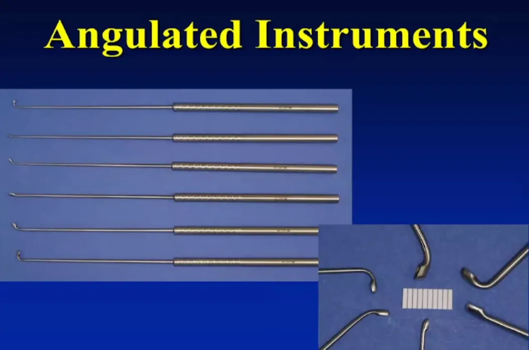术中需要采用30度、45度乃至70度内镜配合多角度专用器械实施切除。