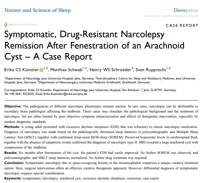 “孩子为啥总睡不醒？脑子里的囊肿，让他10年青春困于睡梦